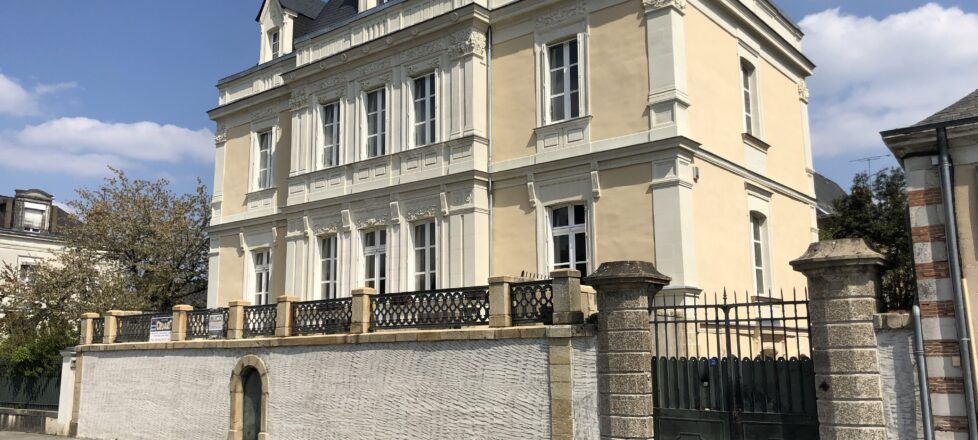 Ravalement des façades d’une habitation sur CHATEAU GONTIER SUR MAYENNE