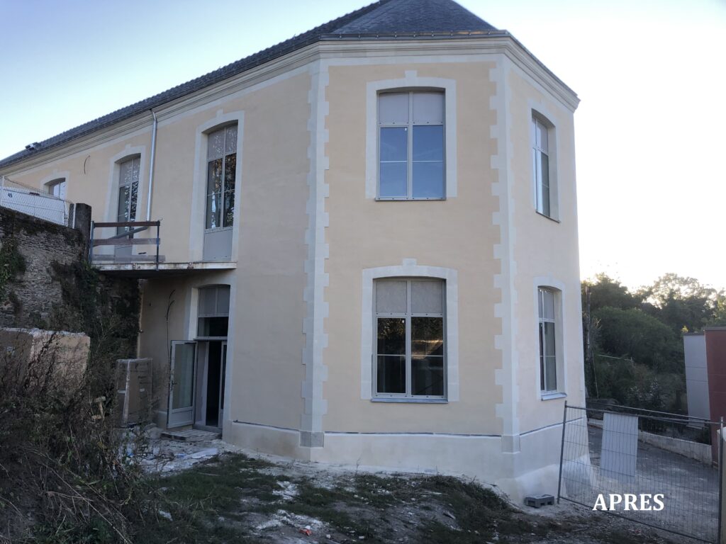 Travaux de ravalement de façades à SEGRE EN ANJOU BLEU